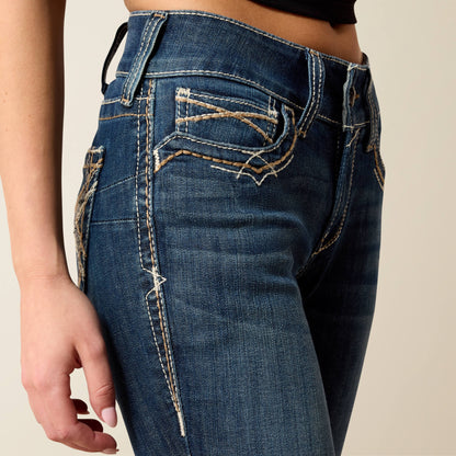Mid Rise Entwined Festival Boot Cut Jeans - Ariat Trusted