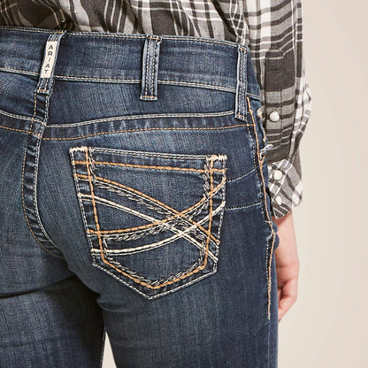 Mid Rise Entwined Festival Boot Cut Jeans - Ariat Trusted