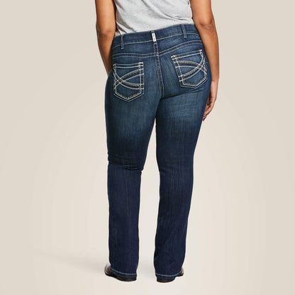 R.E.A.L. Mid Rise Stretch Entwined Boot Cut Jean - Ariat Everyday