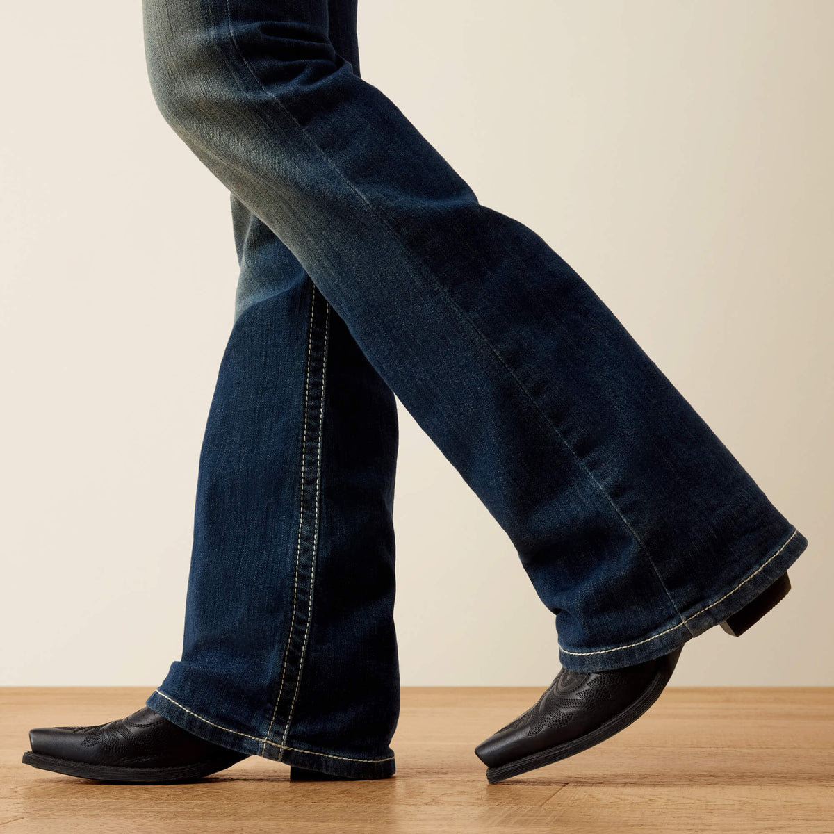 R.E.A.L. Mid Rise Stretch Entwined Boot Cut Jean - Ariat Everyday