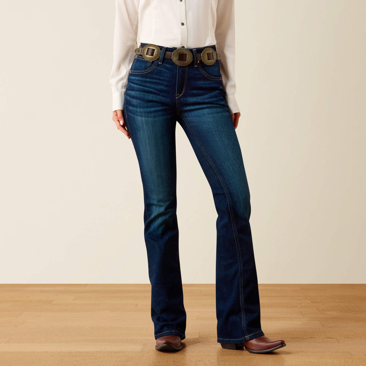 High Rise Ballary Boot Cut Jean - Ariat Featured