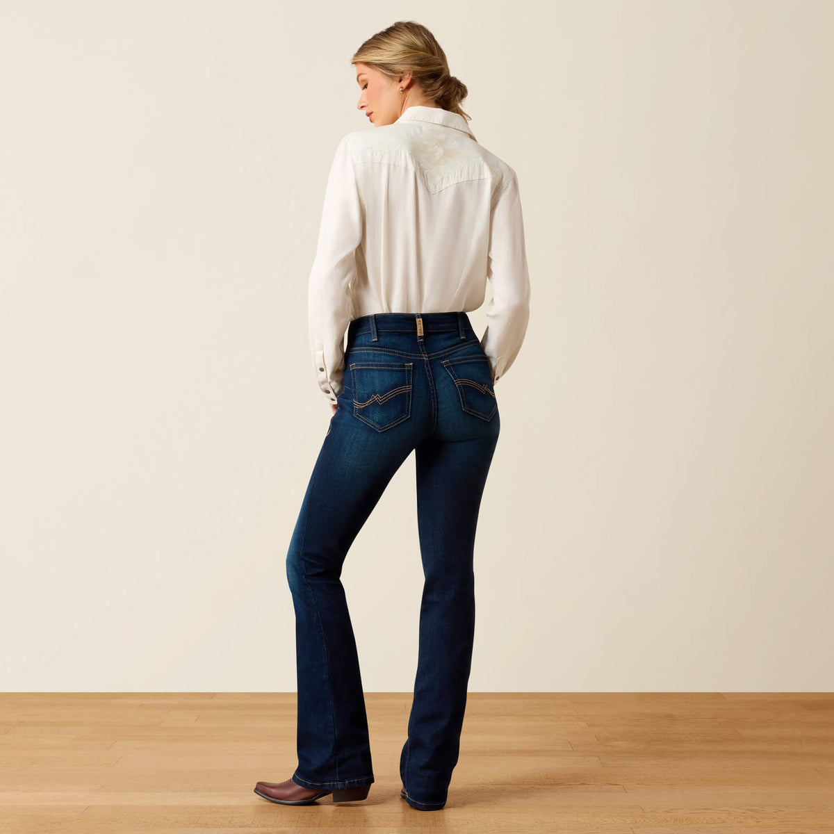 High Rise Ballary Boot Cut Jean - Ariat Featured