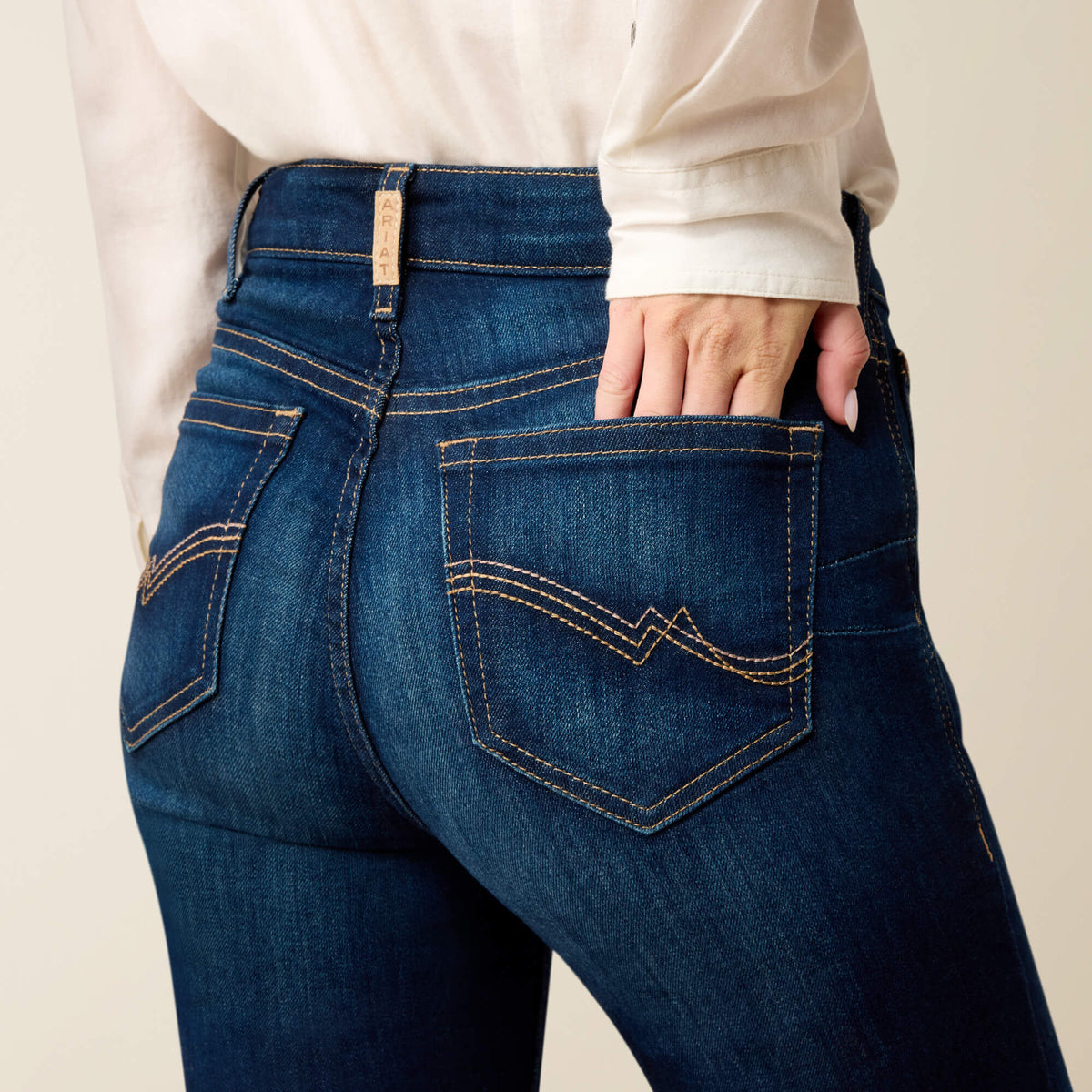 High Rise Ballary Boot Cut Jean - Ariat Featured
