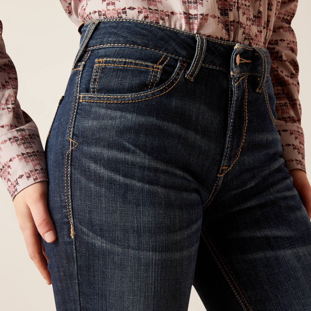 High Rise Naz Slim Trouser Jeans - Ariat Quality