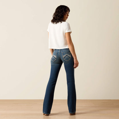 Mid Rise Whipstitch Boot Cut Jean - Ariat Recommended