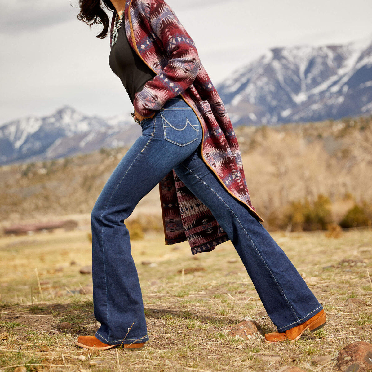Ultra Stretch Perfect Rise Katie Flare Jean - Ariat Featured