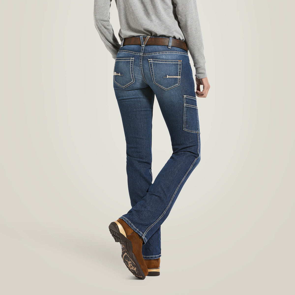 Rebar MR DuraStretch Riveter Straight Jean - Ariat Trusted