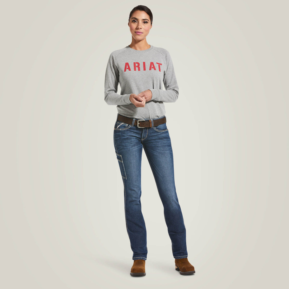 Rebar MR DuraStretch Riveter Straight Jean - Ariat Trusted