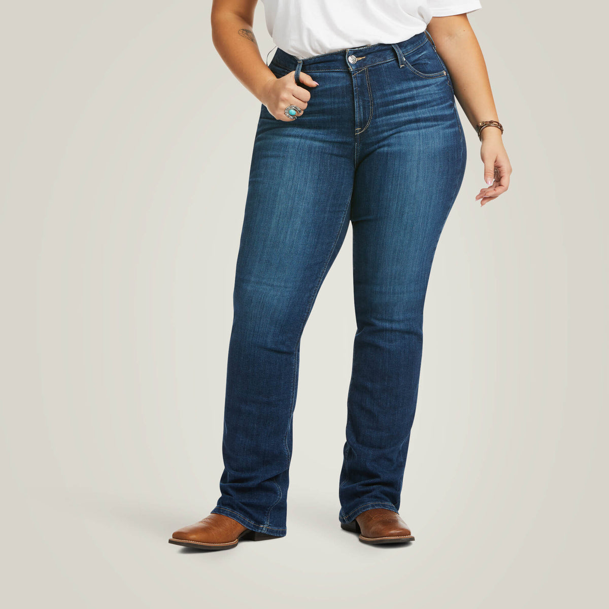 Perfect Rise Abby Straight Leg Jean - Ariat Trending