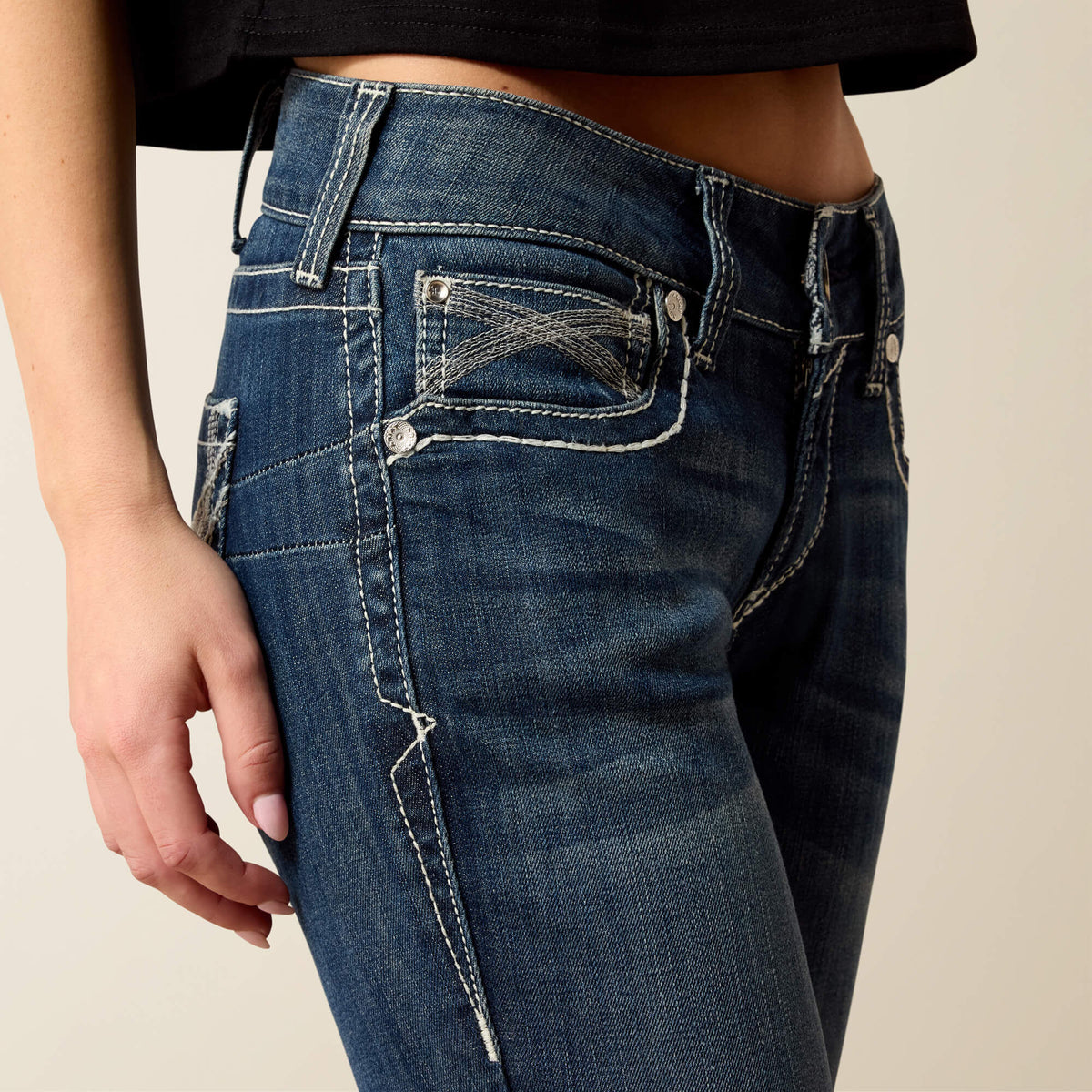 Mid Rise Ivy Straight Leg Jean - Ariat Great Value