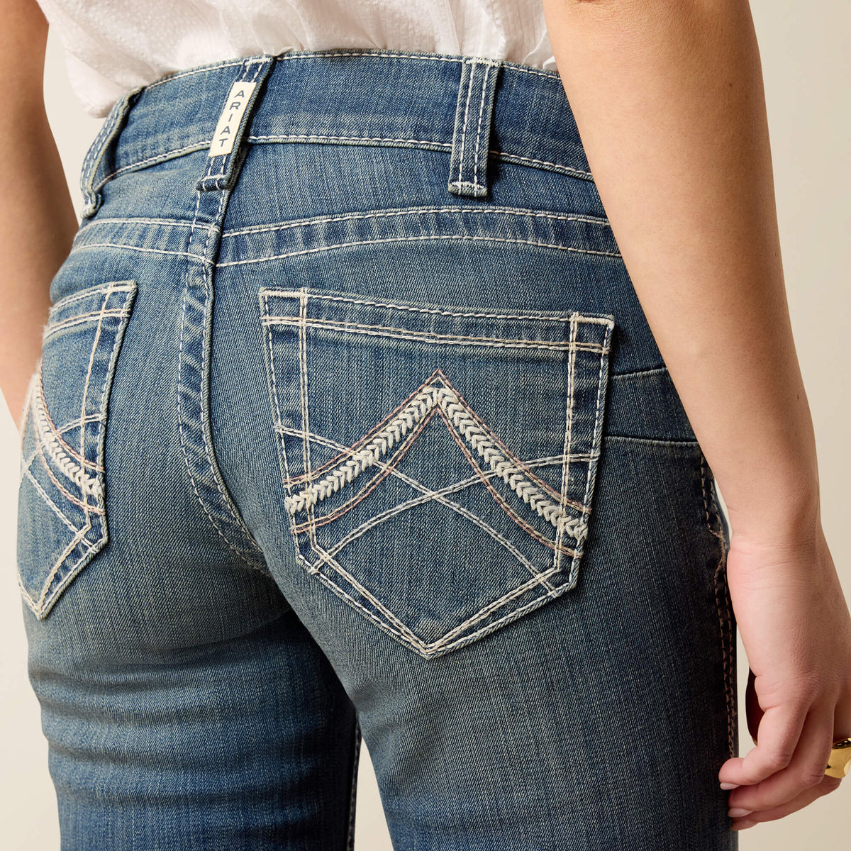 Mid Rise Icon Straight Leg Jean - Ariat Signature