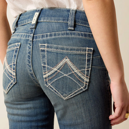 Mid Rise Icon Straight Leg Jean - Ariat Signature