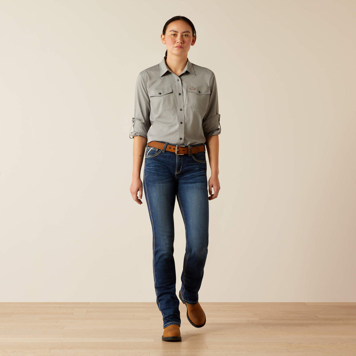 Rebar Made Tough VentTEK DuraStretch Work Shirt - Ariat Premium