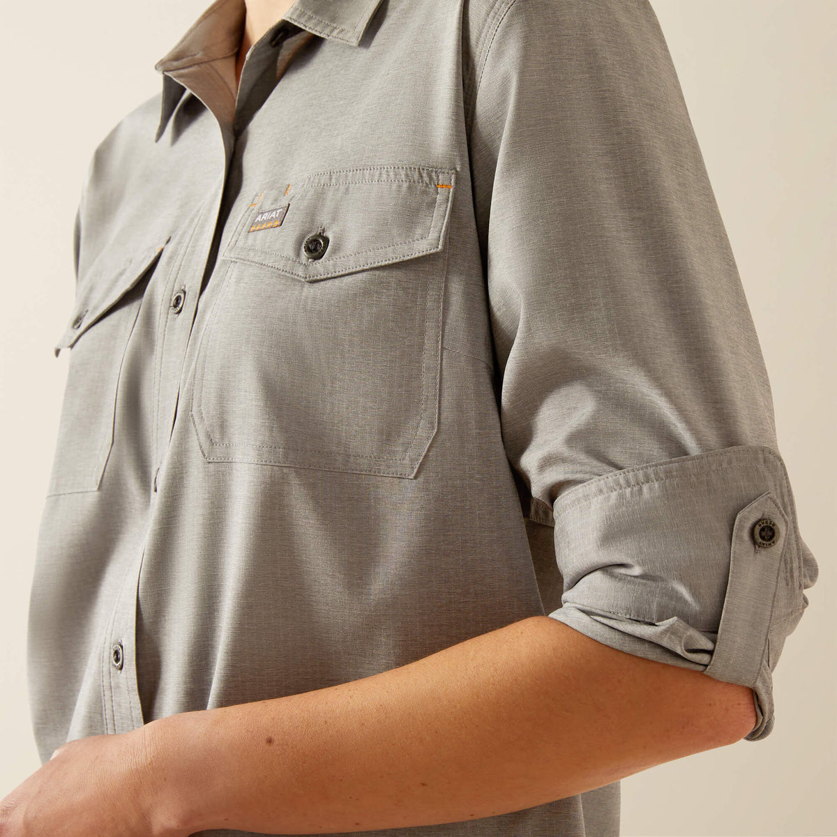 Rebar Made Tough VentTEK DuraStretch Work Shirt - Ariat Premium