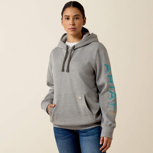 Rebar Workman Graphic Hoodie - Ariat Featured