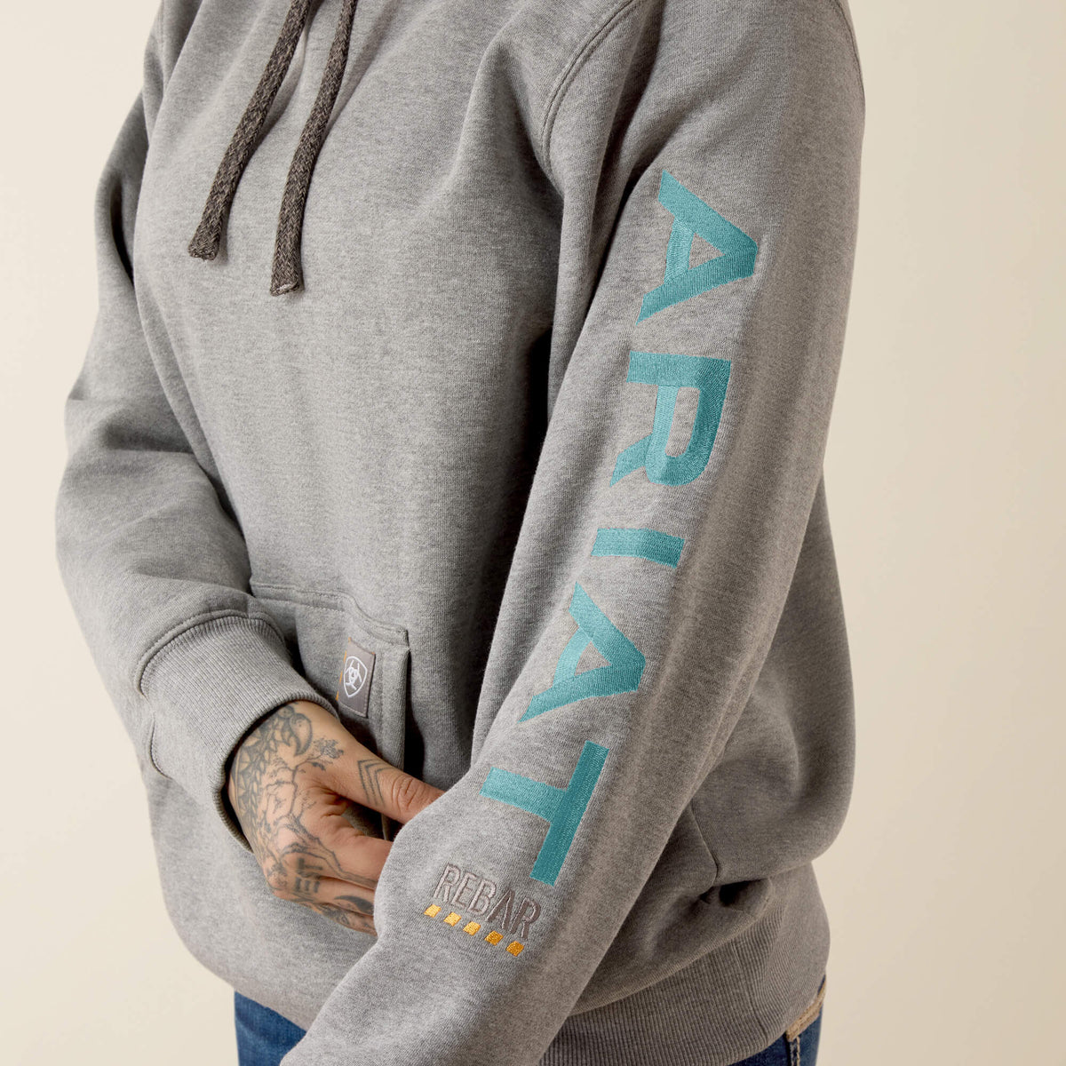 Rebar Workman Graphic Hoodie - Ariat Featured