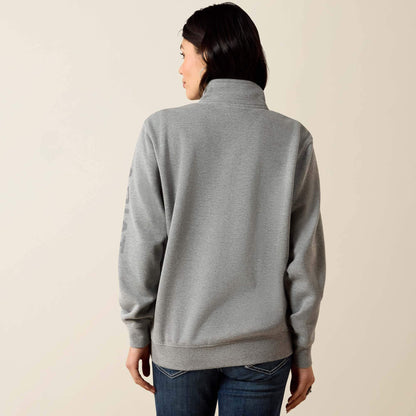 Foundation Logo 1/2 Zip Sweatshirt - Ariat Essential