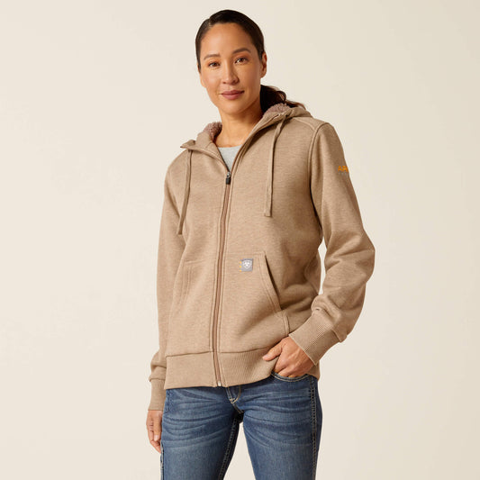 Rebar All-Weather Sherpa Full Zip Hoodie - Ariat Sale