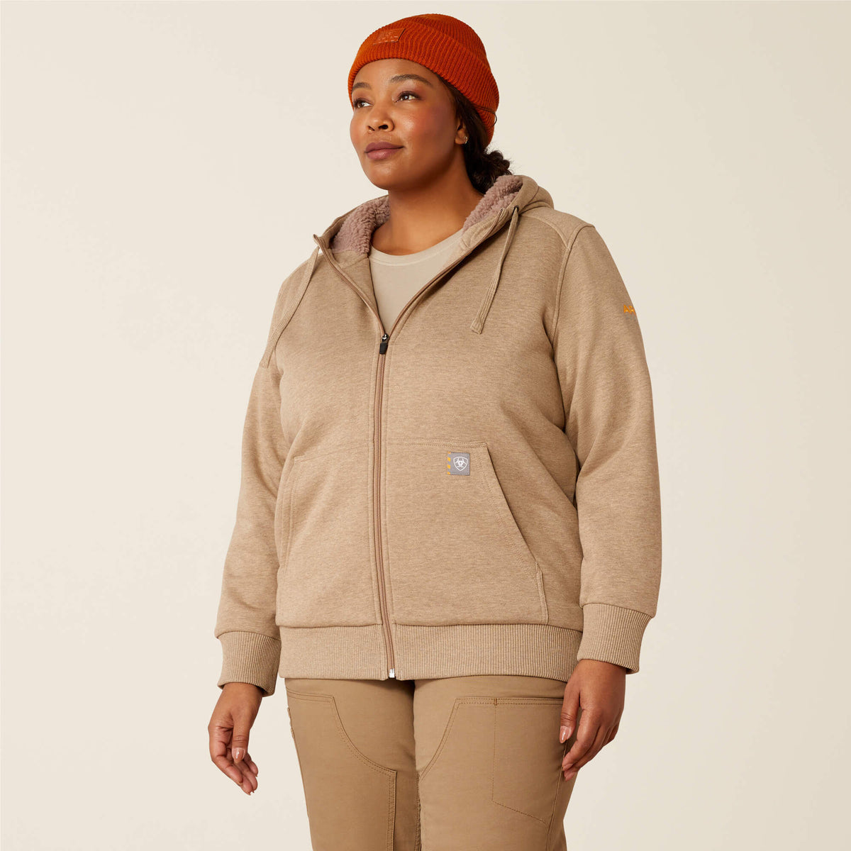 Rebar All-Weather Sherpa Full Zip Hoodie - Ariat Sale