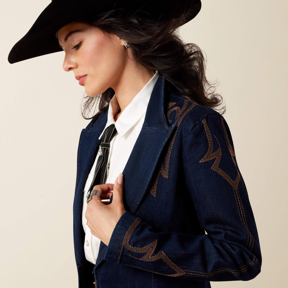 Lux Denim Blazer - Ariat Smart Buy