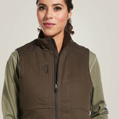 Rebar DuraCanvas Insulated Vest - Ariat Top Pick