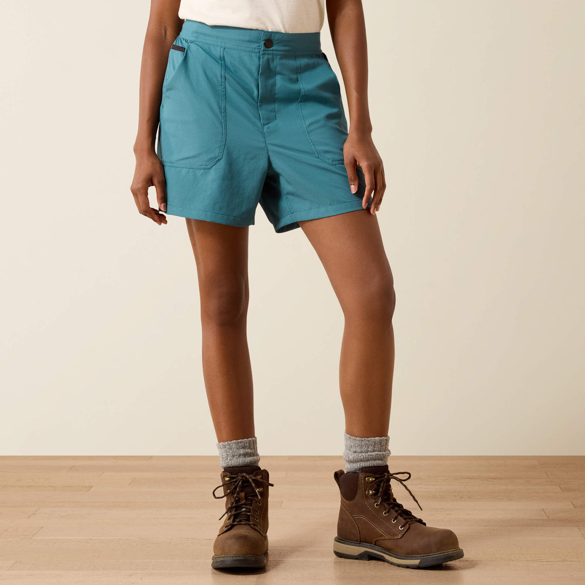 Rebar Perfect Rise Workflow Ultralight 5" Shorts - Ariat Signature