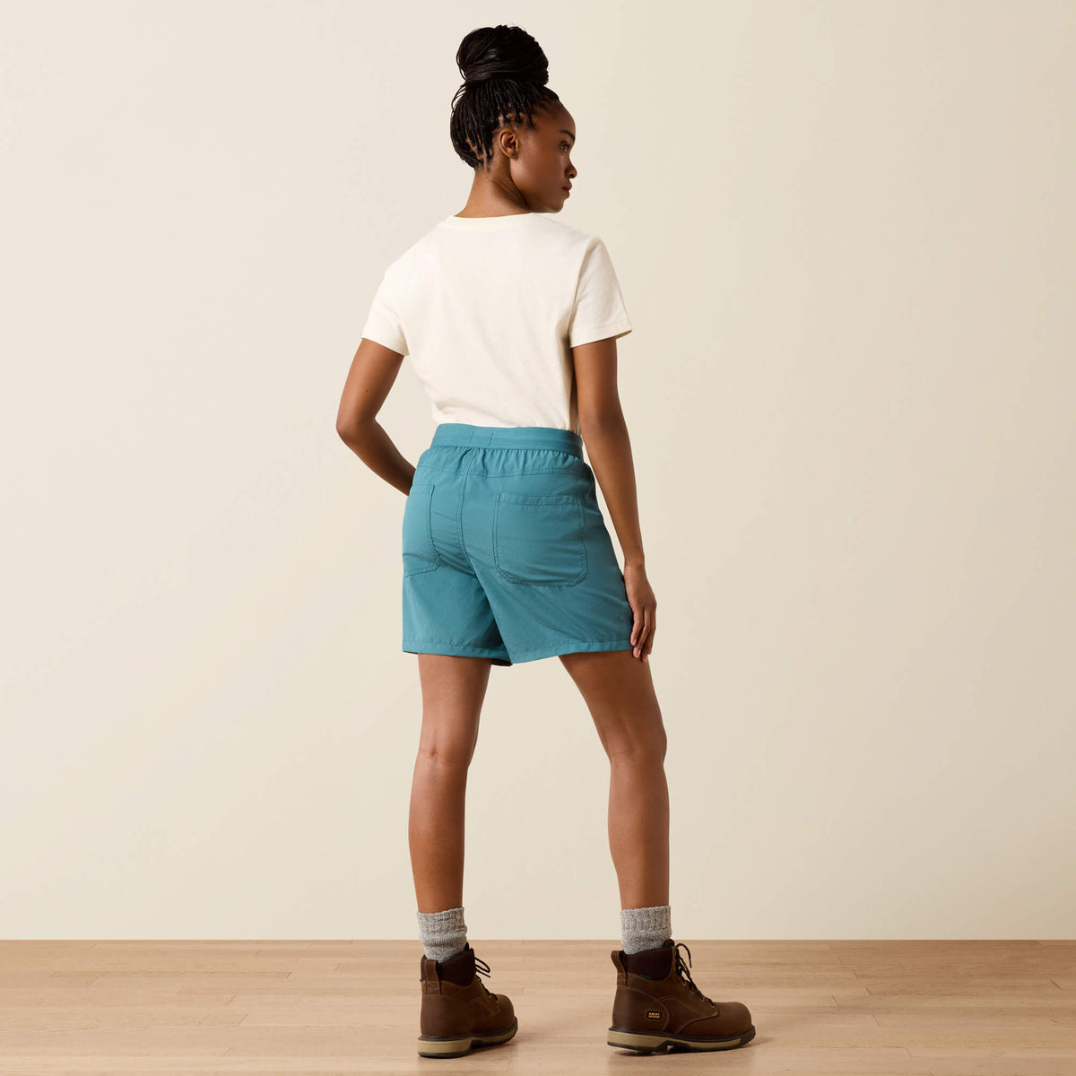Rebar Perfect Rise Workflow Ultralight 5" Shorts - Ariat Signature