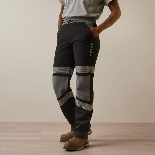 Rebar Perfect Rise Hi-Vis Pull-On DuraStretch Slim Leg Pants - Ariat Top Pick