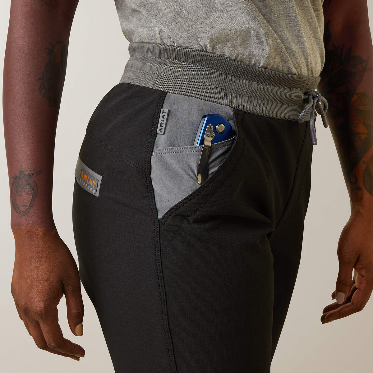 Rebar Perfect Rise Hi-Vis Pull-On DuraStretch Slim Leg Pants - Ariat Top Pick