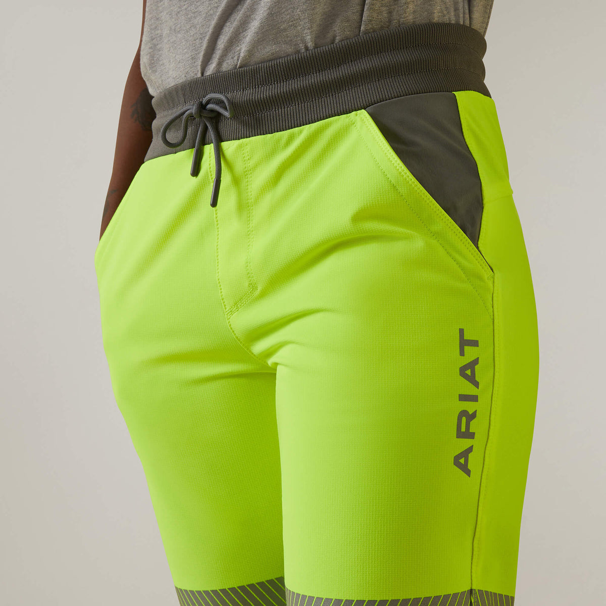 Rebar Perfect Rise Hi-Vis Pull-On DuraStretch Slim Leg Pants - Ariat Everyday