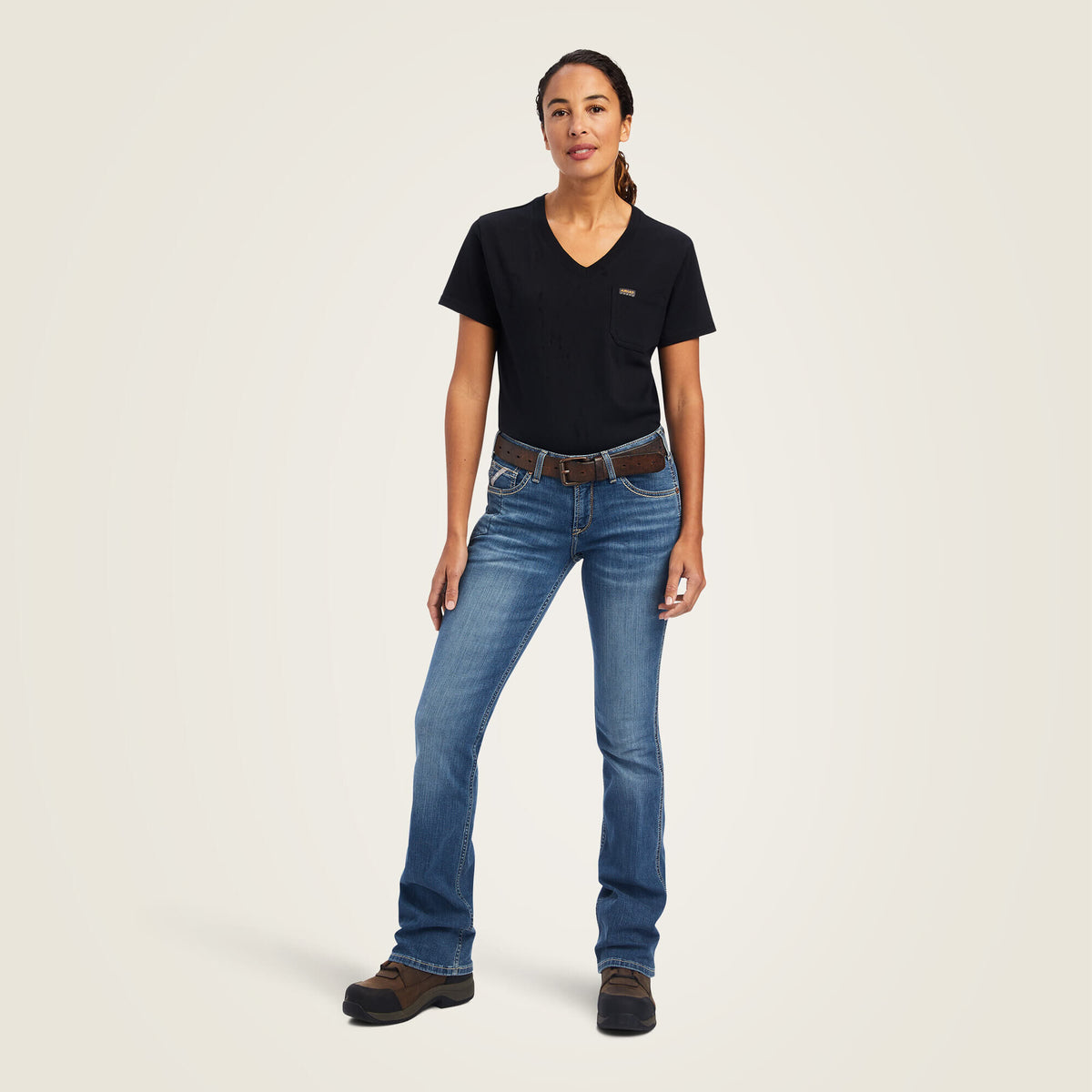 Rebar PR DuraStretch Riveter Boot Cut Jean - Ariat Deals