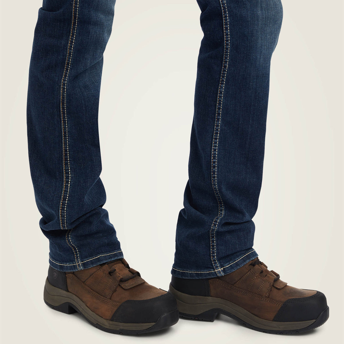Rebar Perfect Rise Riveter DuraStretch Straight Leg Jeans - Ariat Latest