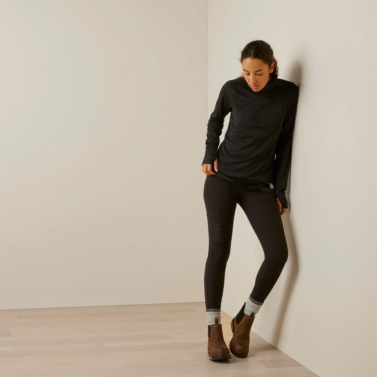 Rebar Gridwork 1/4 Zip Baselayer - Ariat Smart Buy