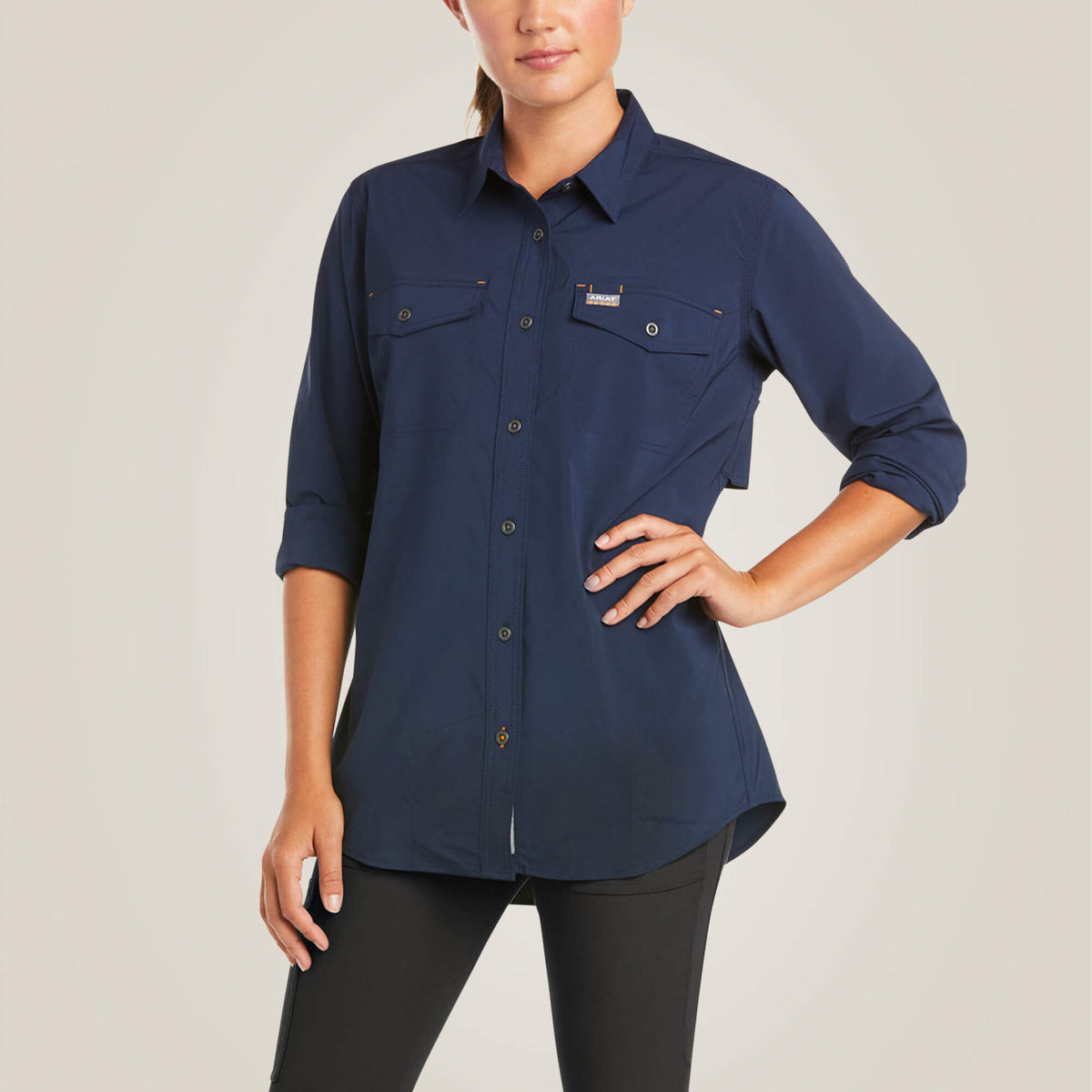 Rebar Made Tough VentTEK DuraStretch Work Shirt - Ariat Latest