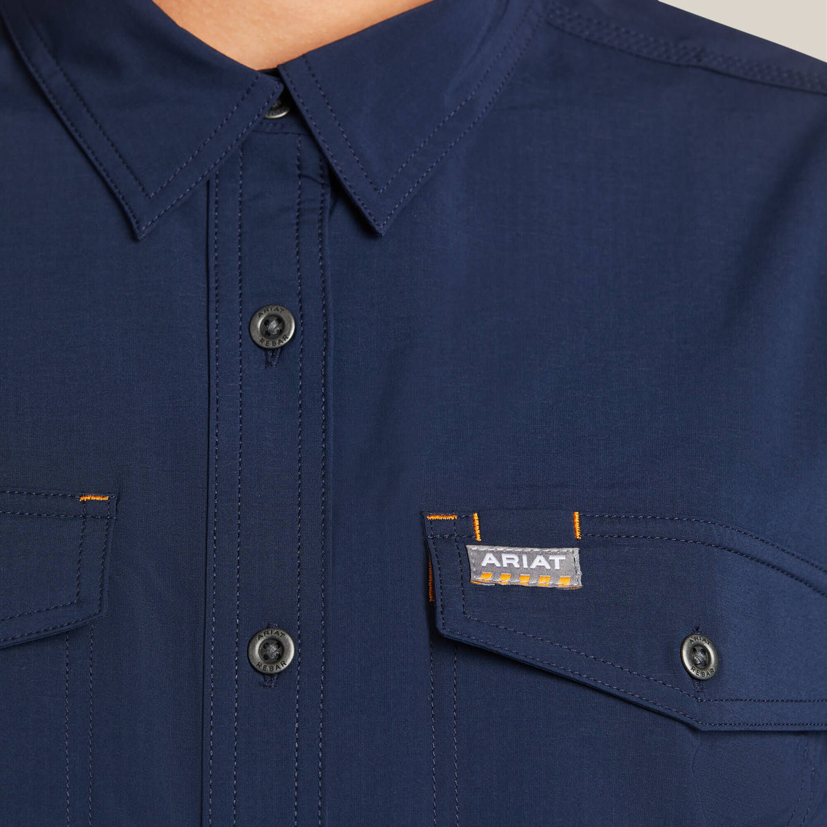Rebar Made Tough VentTEK DuraStretch Work Shirt - Ariat Latest