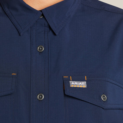 Rebar Made Tough VentTEK DuraStretch Work Shirt - Ariat Latest