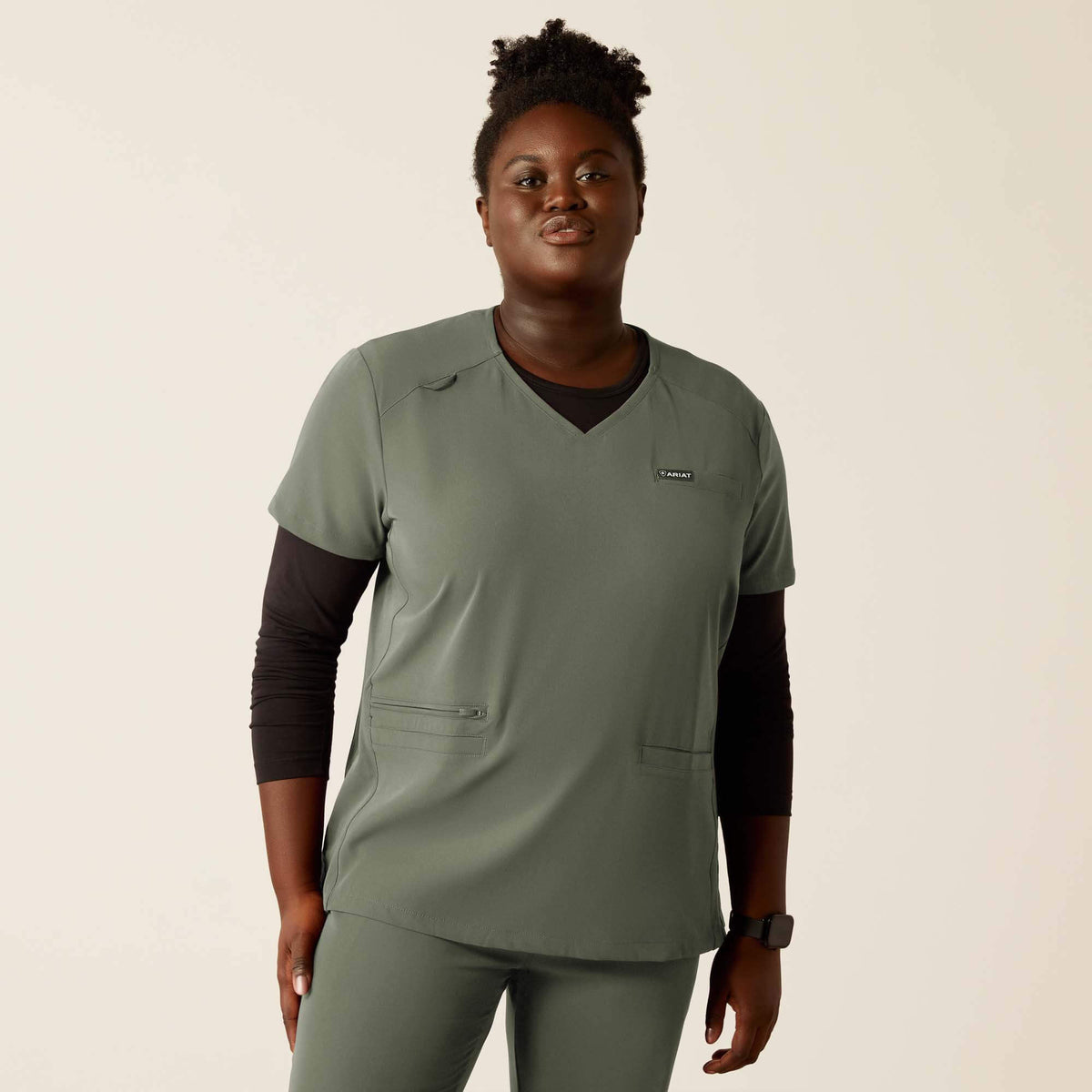 Clara 6 Pocket Scrub Top - Ariat Everyday