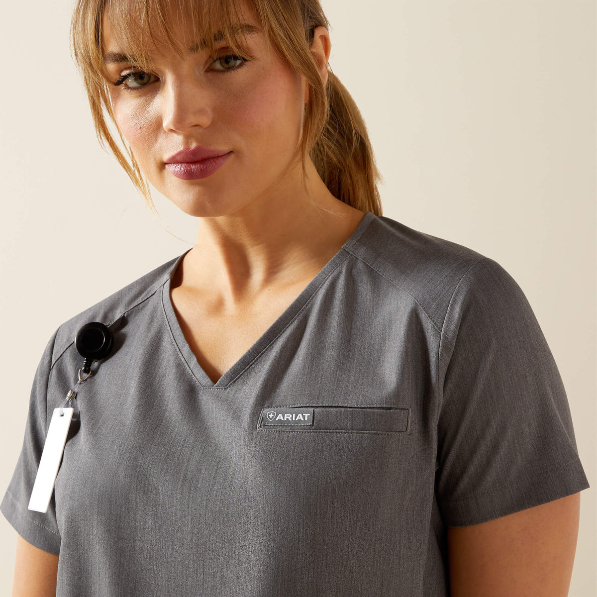Clara 6 Pocket Scrub Top - Ariat Quality