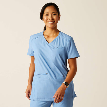 Clara 6 Pocket Scrub Top - Ariat Featured