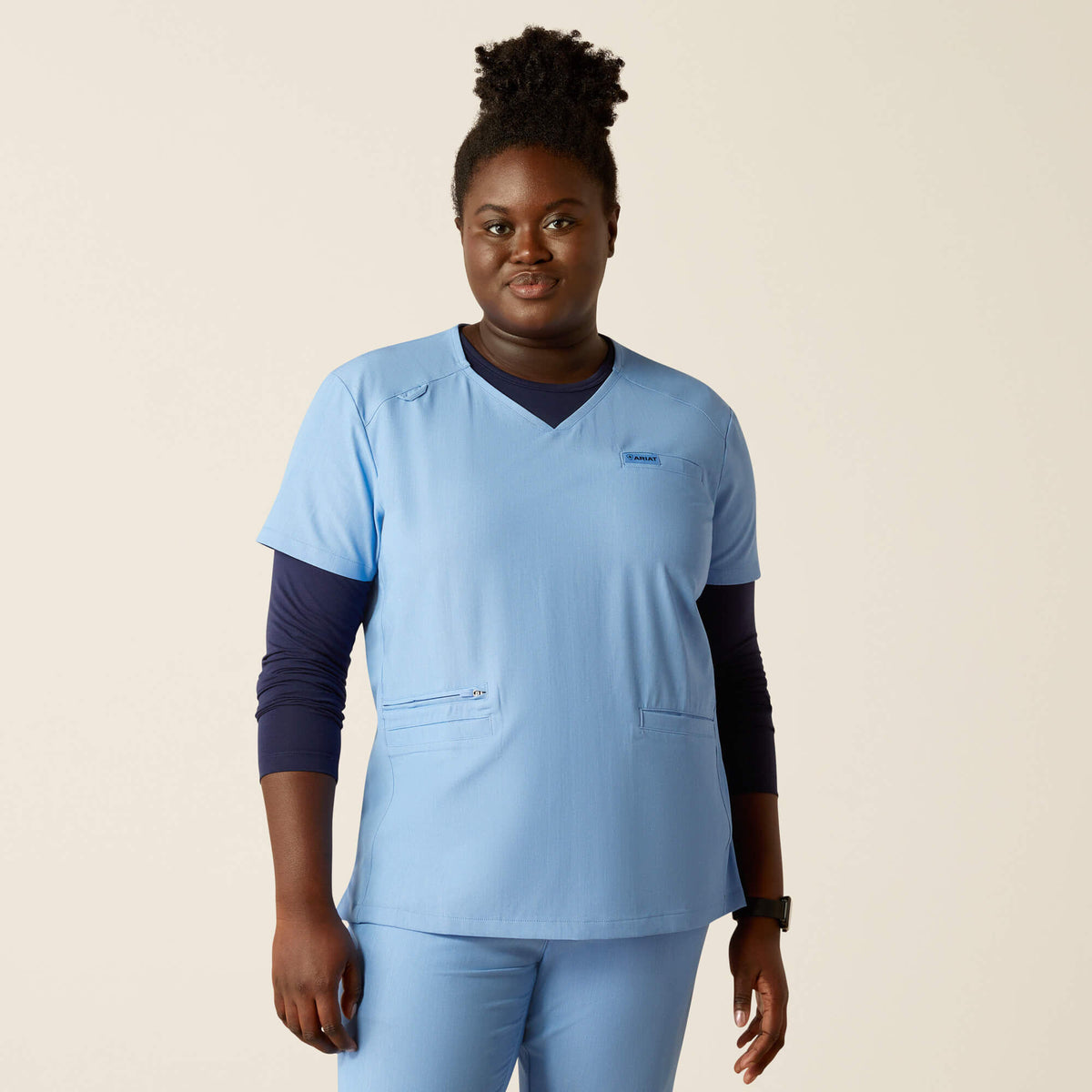 Clara 6 Pocket Scrub Top - Ariat Featured
