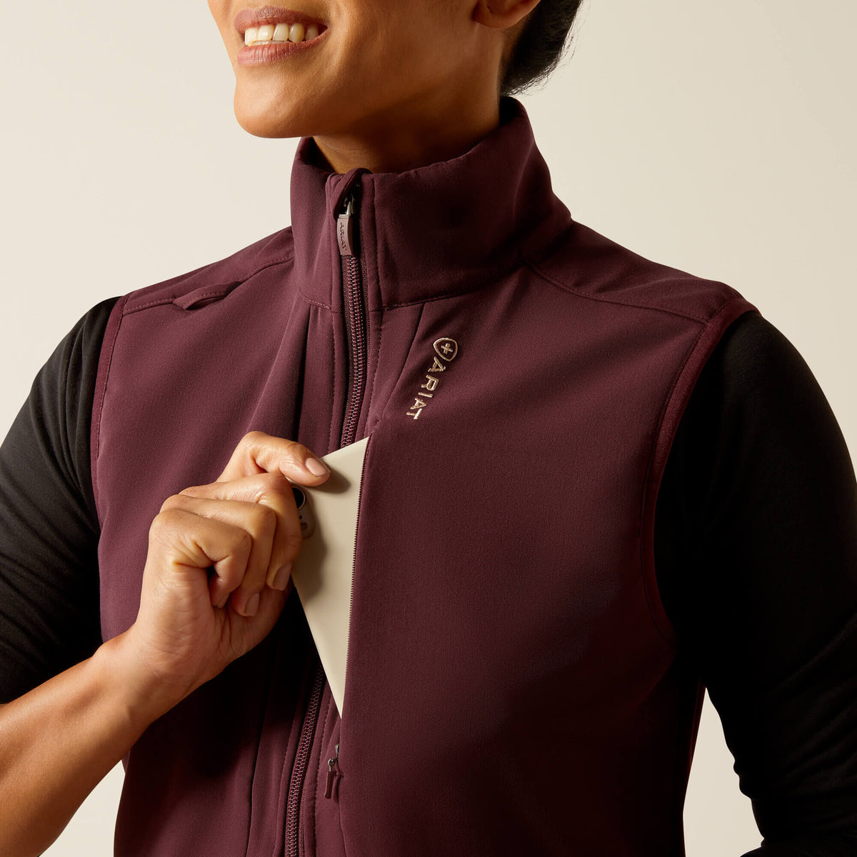 Sina Fleece Scrub Vest - Ariat Exclusive
