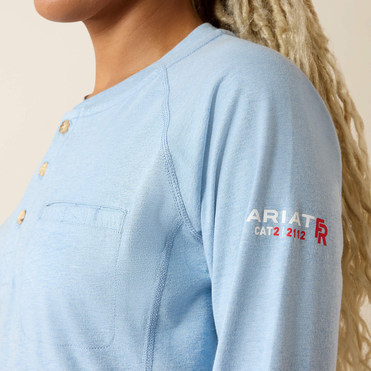 FR Air Henley Top - Ariat Featured