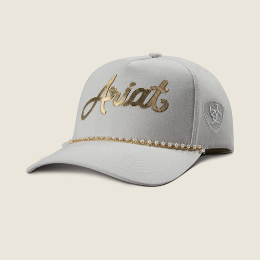 Ariat Script With Pearl Rope Brim Cap - Ariat Everyday