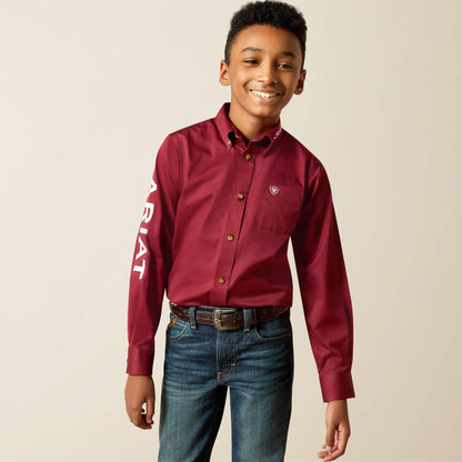 Team Logo Twill Classic Fit Shirt - Ariat Trending