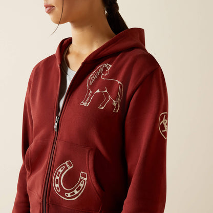 Spiffy Full Zip Sweatshirt - Ariat Latest