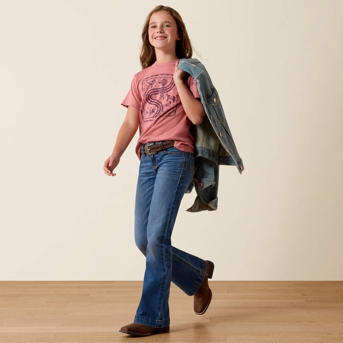 Ariat Farm Quilt T-Shirt - Ariat Everyday