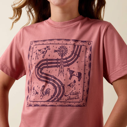 Ariat Farm Quilt T-Shirt - Ariat Everyday