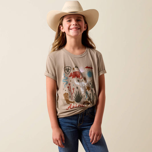Ariat Western Collage T-Shirt - Ariat Top Pick