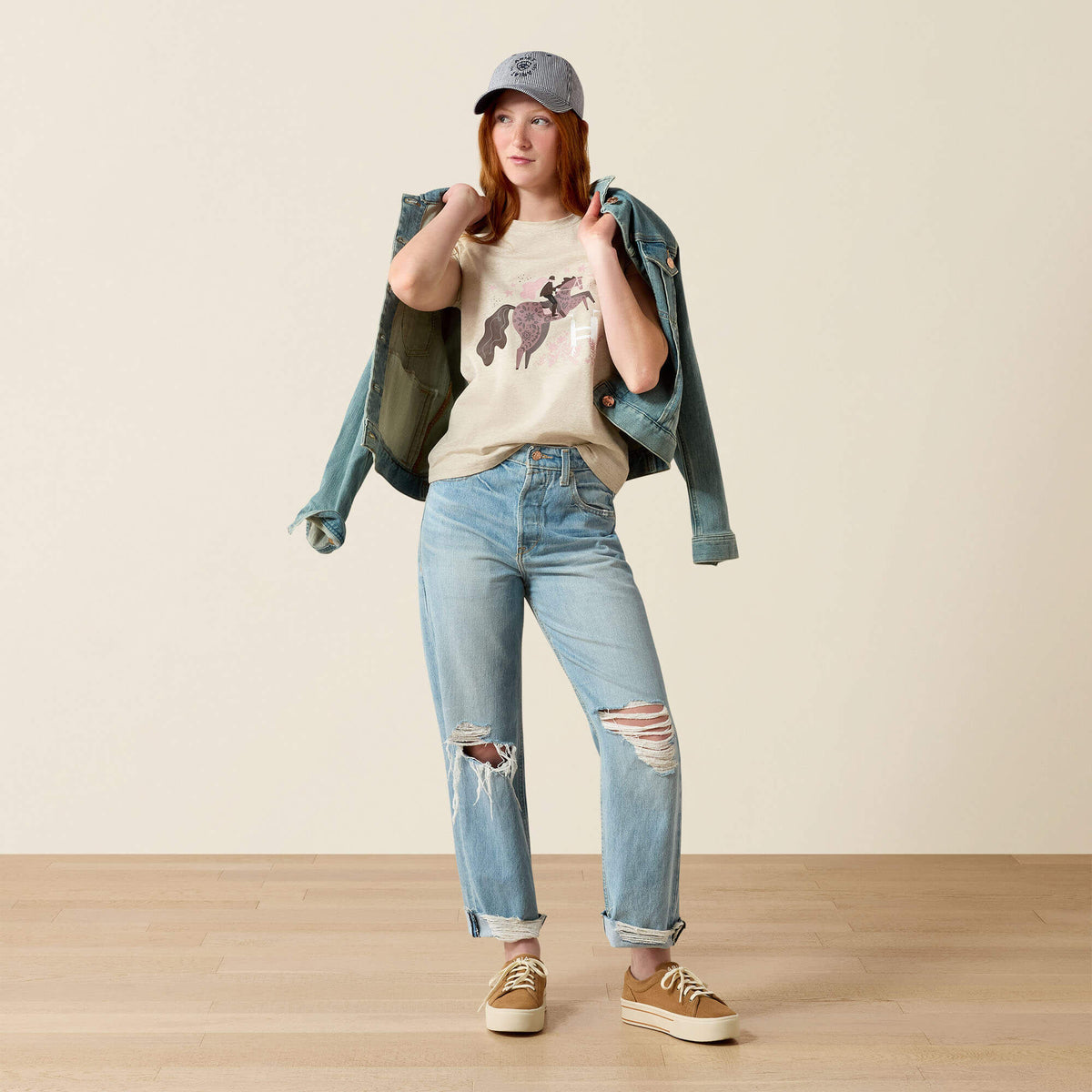 Floral Leap T-Shirt - Ariat Trusted