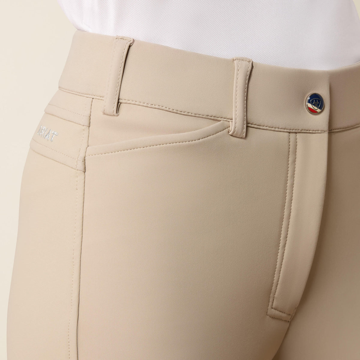 Tri Factor EQ Grip Knee Patch Breech - Ariat Sale